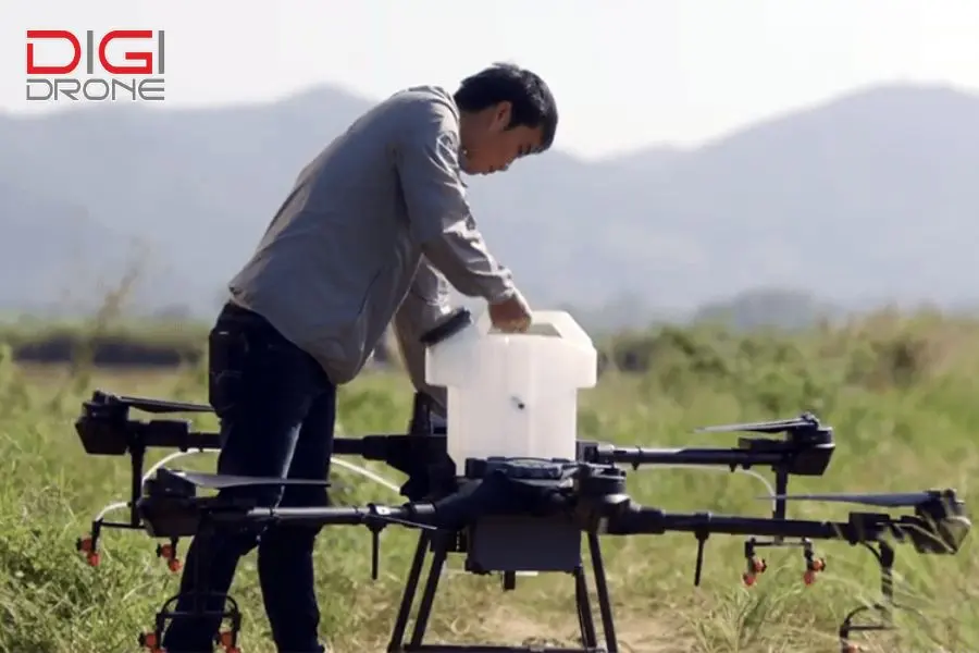 Ứng dụng Drone gieo hạt