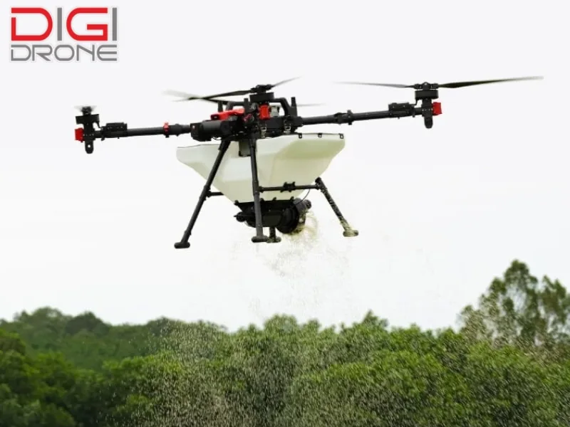 Drone phun thuốc XAG P150 giúp bảo vệ môi trường và sức khỏe người lao động