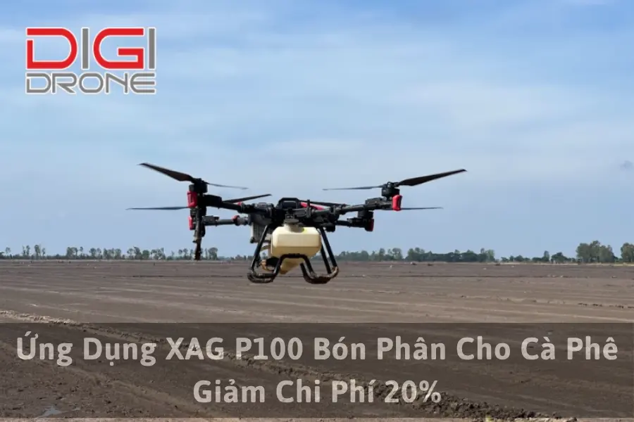 Ứng Dụng XAG P100 Bón Phân Cho Cà Phê Giảm Chi Phí 20%