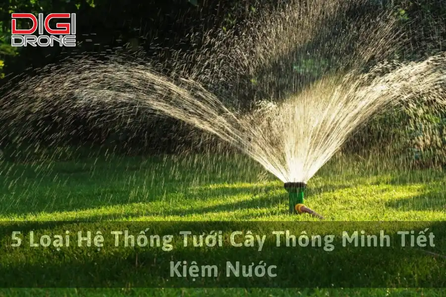 5 Loại Hệ Thống Tưới Cây Thông Minh Tiết Kiệm Nước