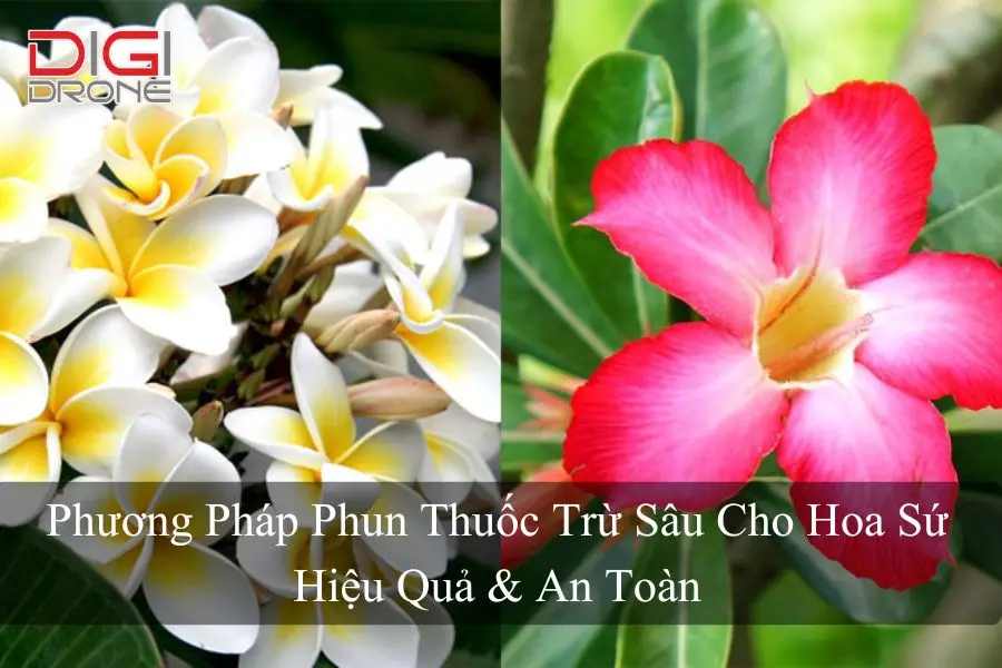 Phương Pháp Phun Thuốc Trừ Sâu Cho Hoa Sứ Hiệu Quả & An Toàn