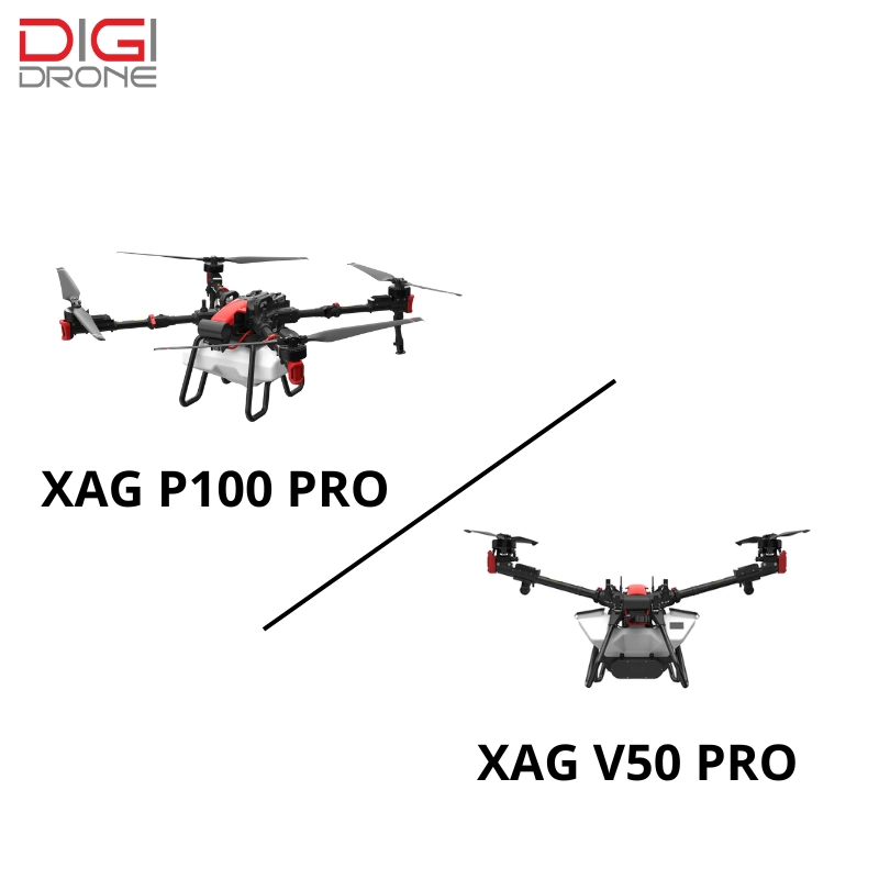 so sánh XAG V50 Pro và XAG P100 Pro