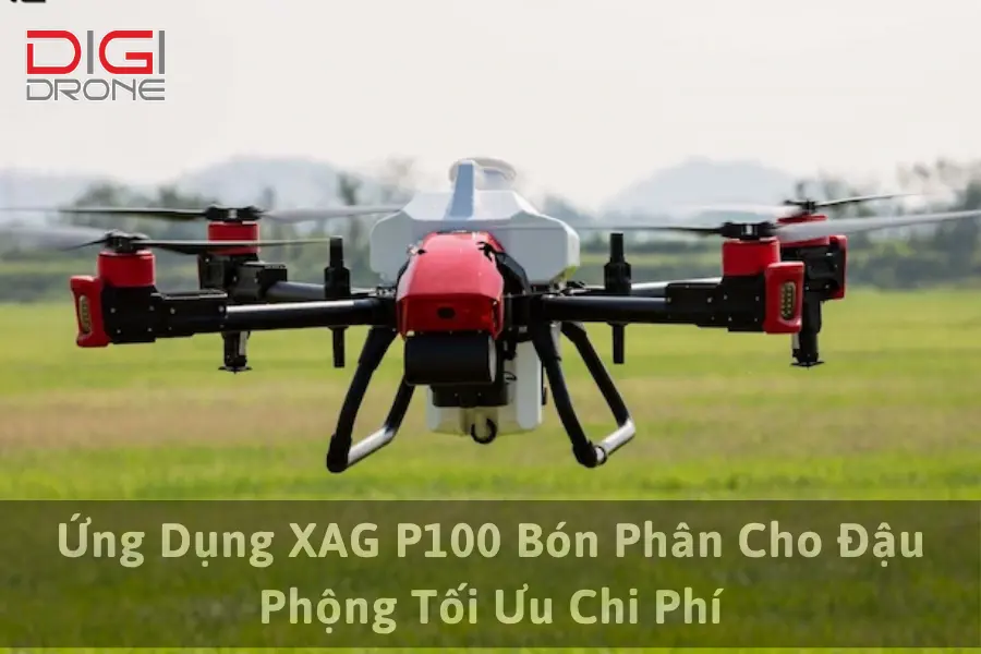 Ứng Dụng XAG P100 Bón Phân Cho Đậu Phộng Tối Ưu Chi Phí
