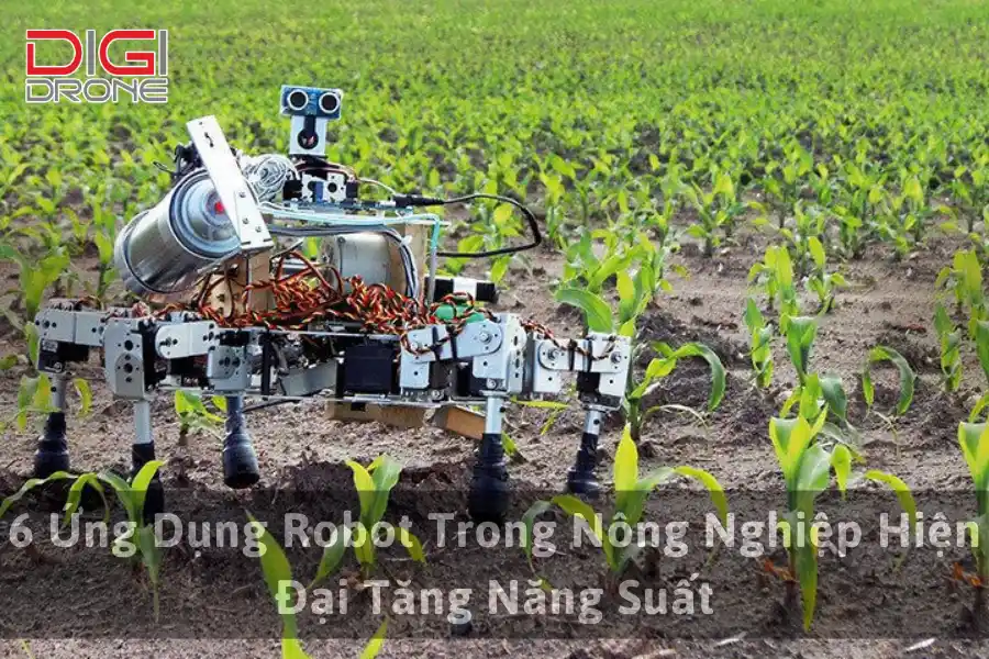 6 Ứng Dụng Robot Trong Nông Nghiệp Hiện Đại Tăng Năng Suất