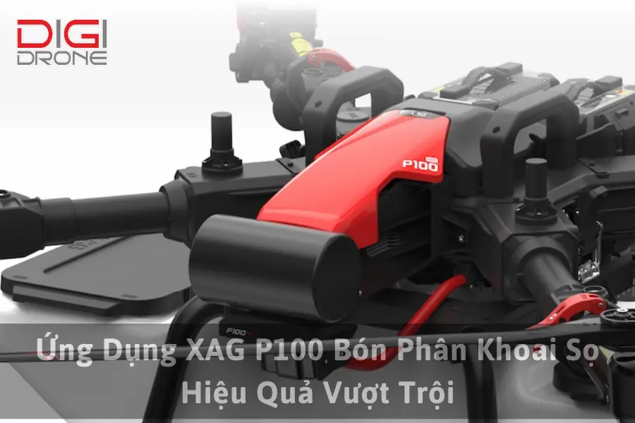 Ứng Dụng XAG P100 Bón Phân Khoai Sọ Hiệu Quả Vượt Trội