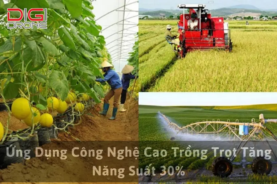 Ứng Dụng Công Nghệ Cao Trồng Trọt Tăng Năng Suất 30%
