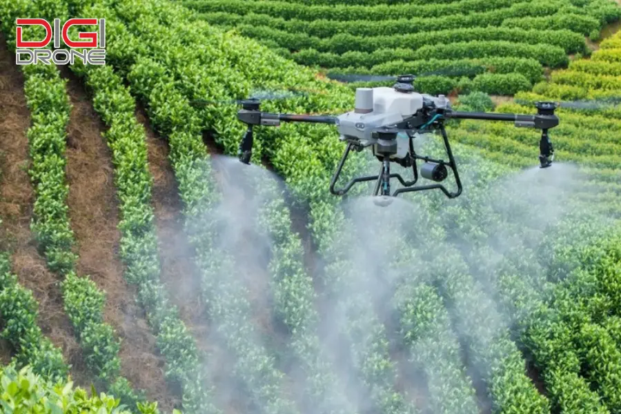 Máy bay phun thuốc công suất lớn DJI T50 Máy bay phun thuốc công suất lớn DJI T50