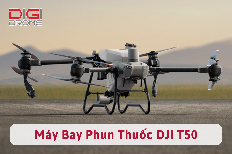 Giá Máy Bay Xịt Thuốc DJI T50 Bao Nhiêu? Mua Ở Đâu Uy Tín?